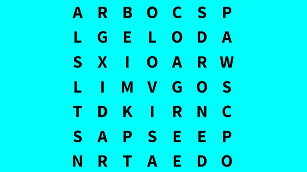 Test de inteligență | Identificați cuvântul cobra în acest puzzle!