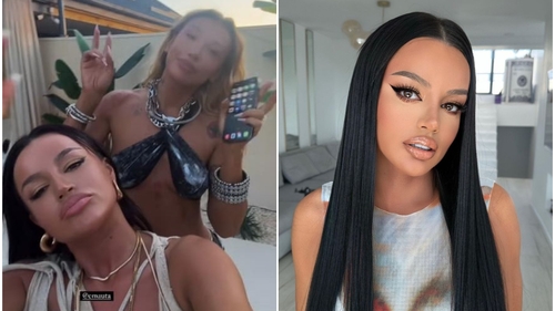 Claudia Babs, luată la "ochi" după imaginile dezmăţului de la party: "I-a fugit maxilarul"