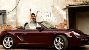 Masina Innei a fost gasita: ei sunt cei care au furat-o! Vezi in ce stare se afla Porsche-ul