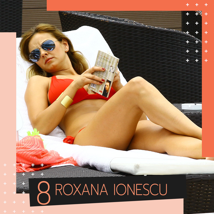 Top 30 vedete care citesc la plajă. Ce poziții surprinzătoare ocupă Alina Ceușan, Corina Caragea, Roxana Ionescu ori Gina Pistol