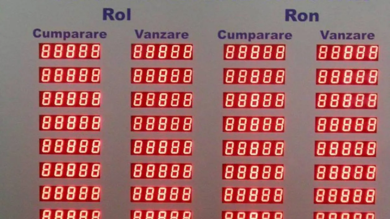 Curs valutar 21 iunie 2019. Bombă la casele de schimb: Câți lei costă azi 1 euro