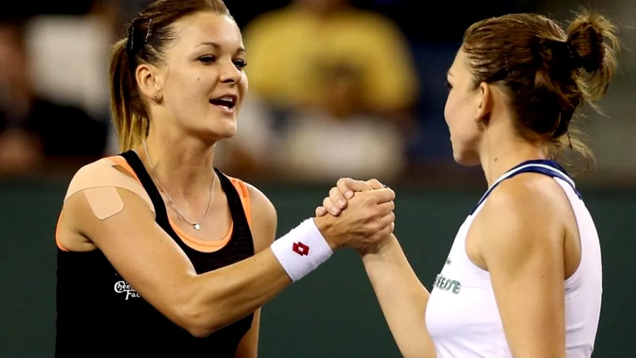 La ce oră joacă Simona Halep și Agnieszka Radwanska, în turul al treilea al turneului de la Miami