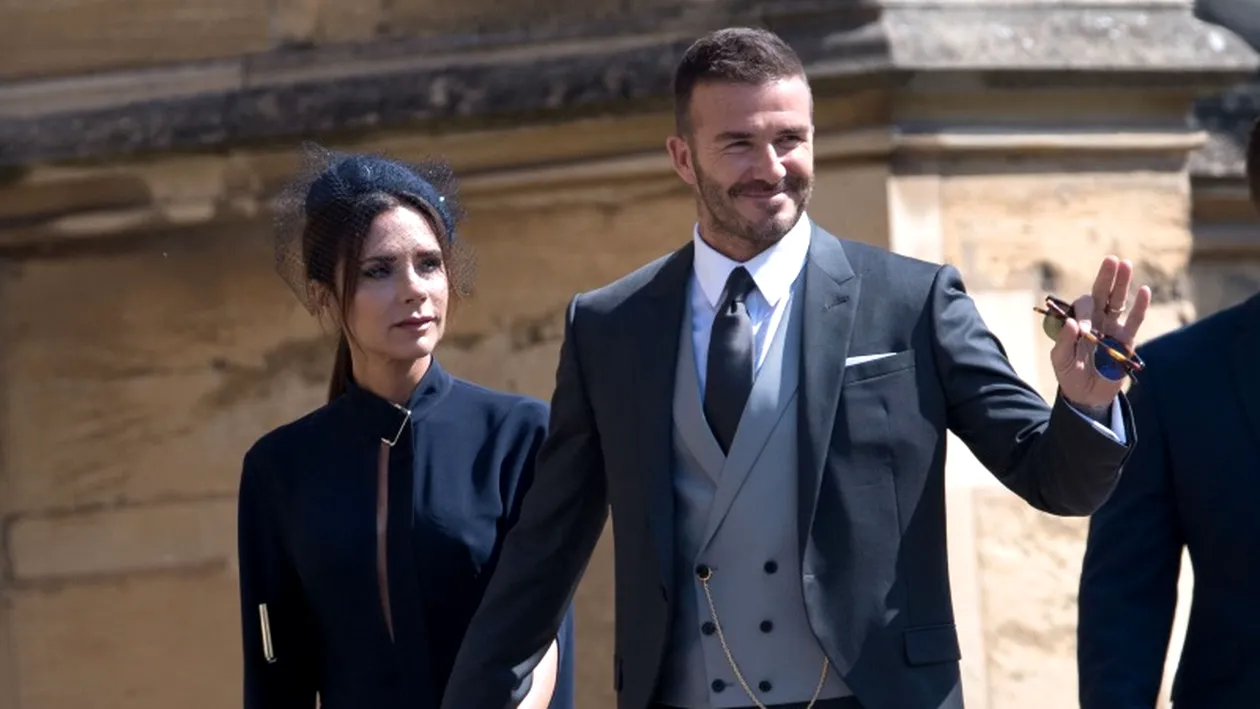 David Beckham a mestecat gumă în biserică, la nunta regală 2018 | VIDEO&FOTO