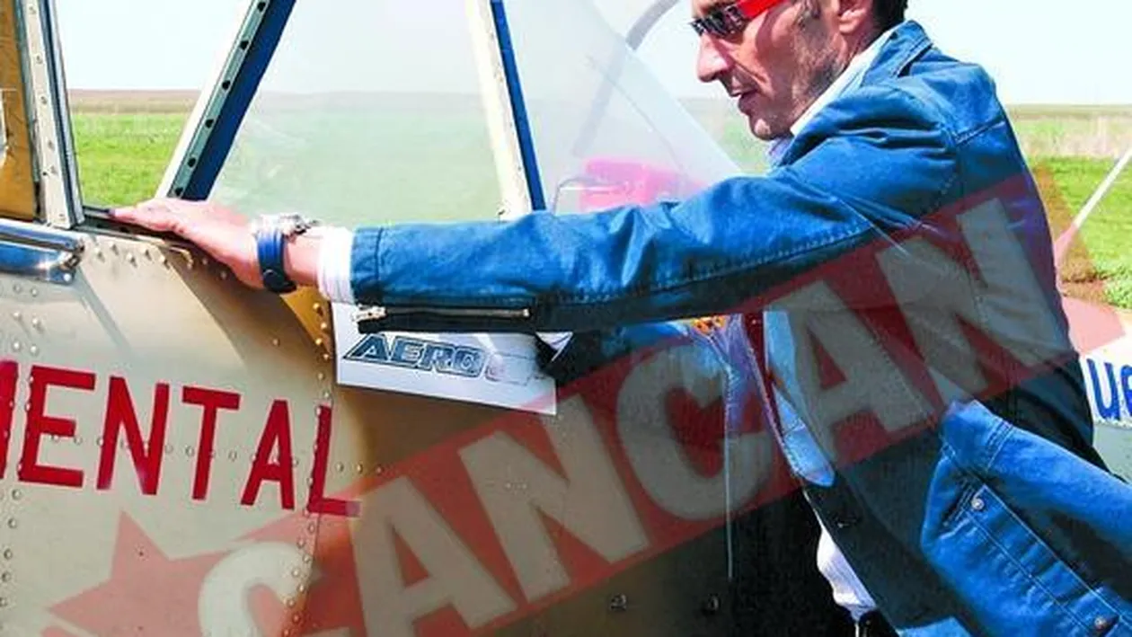 Radu Mazare a facut acrobatii aeriene la Tuzla