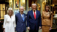 Cum arată meniul de la dineul anului, pentru care s-a muncit 5 zile. Ce specialități au servit Donald și Melania Trump la Windsor