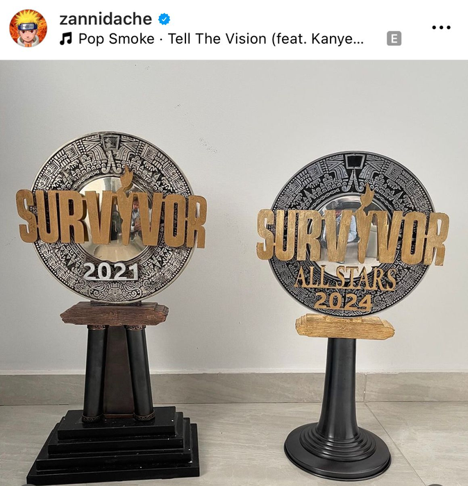 Zanni a câștigat trofeul Survivor și în 2021