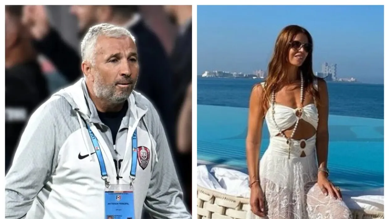 Dan Petrescu, surprins singur în București, soția Adriana petrece în Dubai! Cu cine a fost văzută