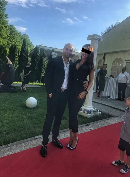 Bogdan Mihalcea și "Bombardiera de la Bamboo", în perioada în care formau un cuplu