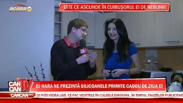 Dj Hara a primit un cadou inedit din partea unui barbat: Imi doream de mult timp silicoane, dar imi este frica sa ma operez