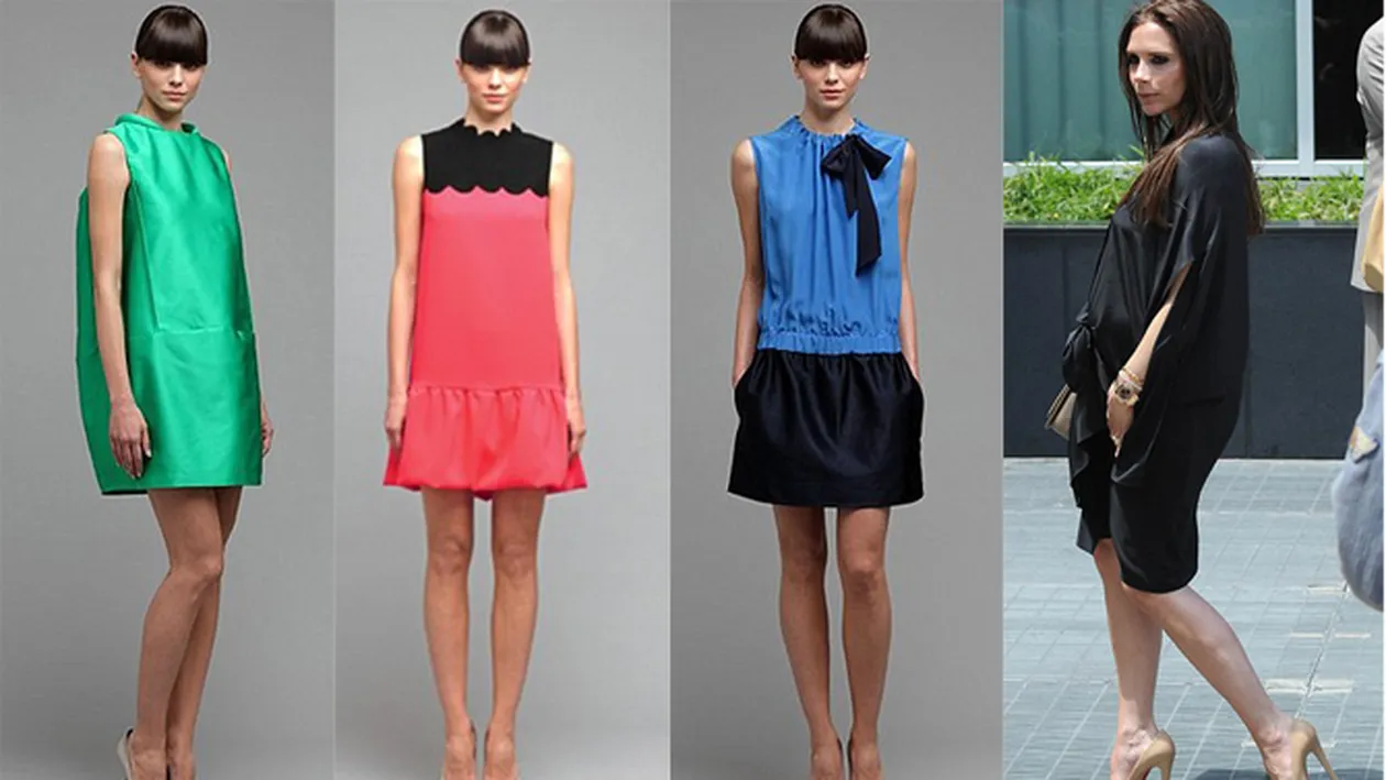 Vrei o rochie Victoria Beckham? VEZI aici cat trebuie sa scoti din buzunar