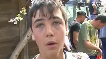 Cristian Becheanu, eroul din Segarcea, a ajuns din nou la sapă de lemn