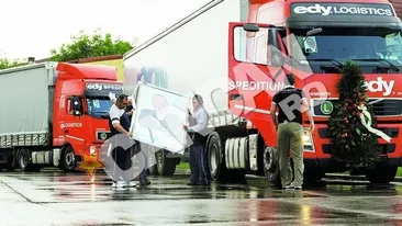 Nu le-au fost virati banii. Soferii de la Edy Spedition, si fara patron, si fara salarii