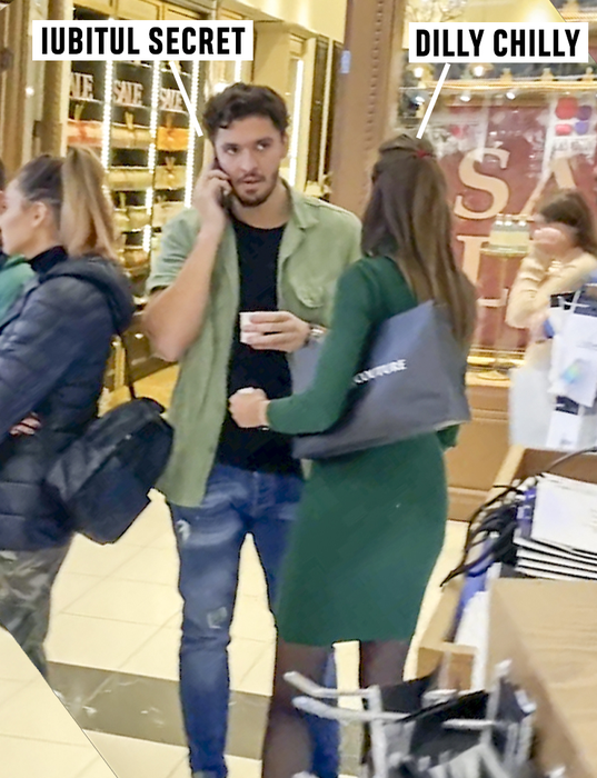 Cei doi și-au rezervat o plimbare la mall