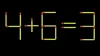 Test de inteligență | Mutați un singur chibrit pentru a corecta 4 + 6 = 3