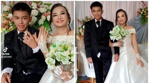 O femeie de 41 de ani s-a măritat cu fiul celei mai bune prietene, de 16 ani. Povestea Marianei a făcut înconjurul lumii