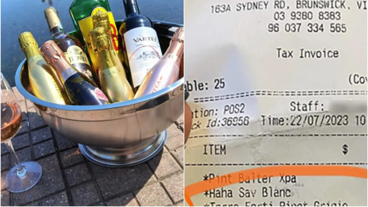 I-a cerut chelnerului să pună gheață în vin la restaurant, iar ce a urmat a șocat internetul. Mesajul pe care l-a primit pe nota de plată