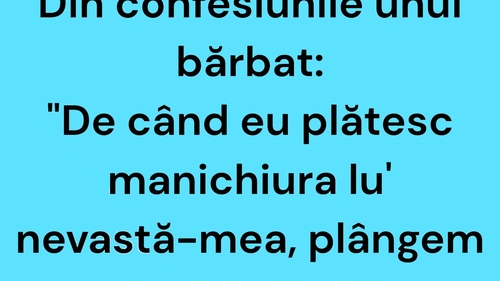 BANCUL ZILEI | Din confesiunile unui bărbat însurat