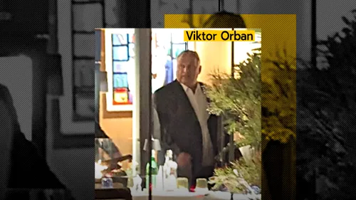 Viktor Orban a cinat, în secret, într-un separeu din București! A comandat tartar de somon și…
