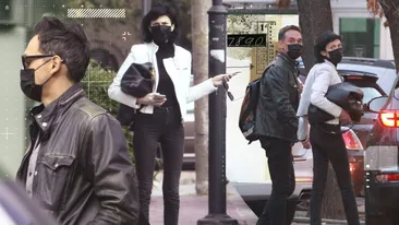 Avem prima dovadă clară a relației coprezentatorului de la “Neatza”. I-am fotografiat ținându-se de mână, după ce au ieșit de la restaurant