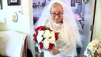 Mai rar așa ceva! Cu cine s-a măritat această pensionară de 77 de ani