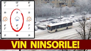 E oficial, vine iarna în România! Meteorologii anunță data exactă când va ninge prima dată în București. E mai devreme decât în alți ani