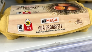 Ouă XL, prețuri XXL! Cât costă un cofraj cu ouă mari, în magazinele Mega Image din România