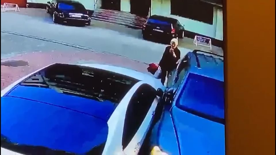 VIDEO INCREDIBIL. Momentul în care Mihaela Nunweiller lovește mașina lui Gabriel Oprea Jr. “Am făcut plângere la poliție și…”