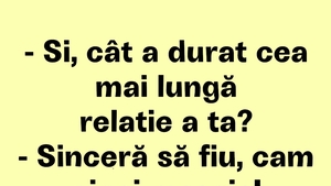 BANC | Cea mai lungă relație