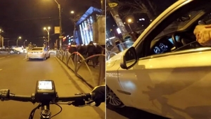 VIDEO. Filmuleţul care a devenit pe internet. Gestul făcut de un şofer în trafic. A coborât din maşină şi...