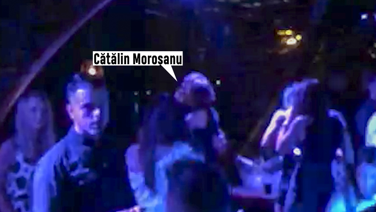 Cătălin Moroșanu a petrecut la NUBA cu Tania și Natalia, două basarabence super-sexy
