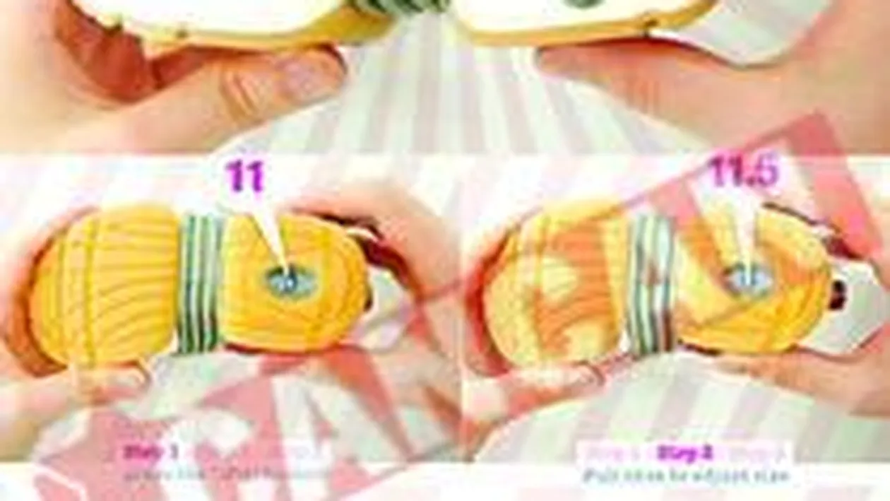 Pantofii care cresc odata cu piciorul