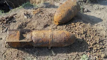 Un vasluian a găsit cinci bombe de artilerie și două proiectile de infanterie din al doilea Război Mondial