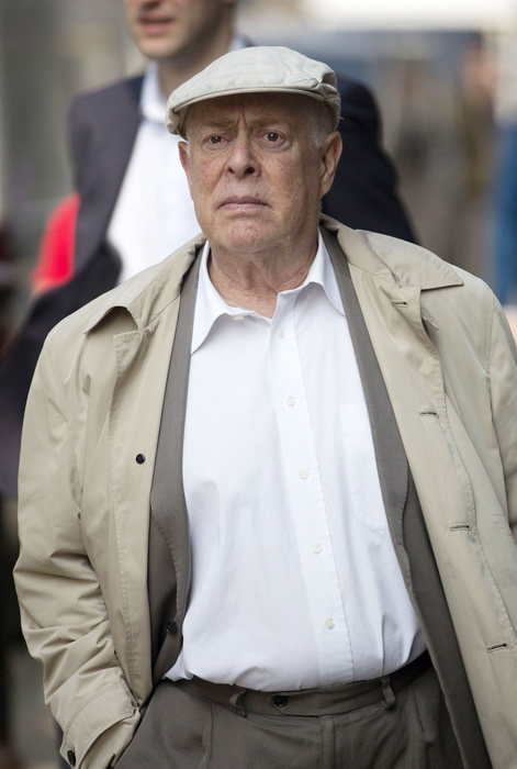 (4621441f)
Clive Swift
Clive Swift out and about, London, Britain - 08 Apr 2015
Actor Clive swift pictured in Hatton garden 'doing research', passing the scene of the Hatton garden Jewellery robbery at the Hatton garden Safe deposit Ltd, Image: 237798668, License: Rights-managed, Restrictions: , Model Release: no, Credit line: Profimedia, TEMP Rex Features