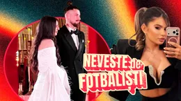 Trei soții de fotbaliști au atras toate privirile la petrecerea de nuntă a lui Radu Drăgușin. Fina lui Șumudică a „rupt” cu decolteul accentuat