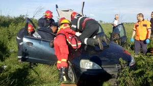 Accident grav pe Autostrada A1, la Bolintin Vale, pe sensul către București. A aterizat elicopterul SMURD