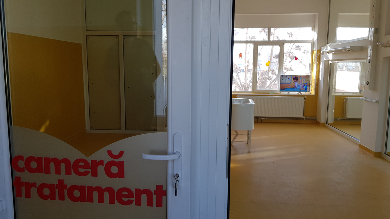 Sălile renovate arată ca în orice spital modern