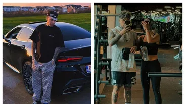 Lino Golden și iubita lui au oferit imaginea momentului! Nu a ținut cont de nimeni și a sărutat-o cu patos în public