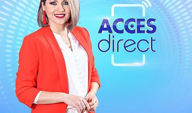 Mirela Vaida prezintă Acces Direct/ Sursă foto: Instagram