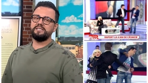 Cătălin Măruță, pălmuit peste față în propria emisiune: “Ești băut?”. Imaginile au rezistat peste ani