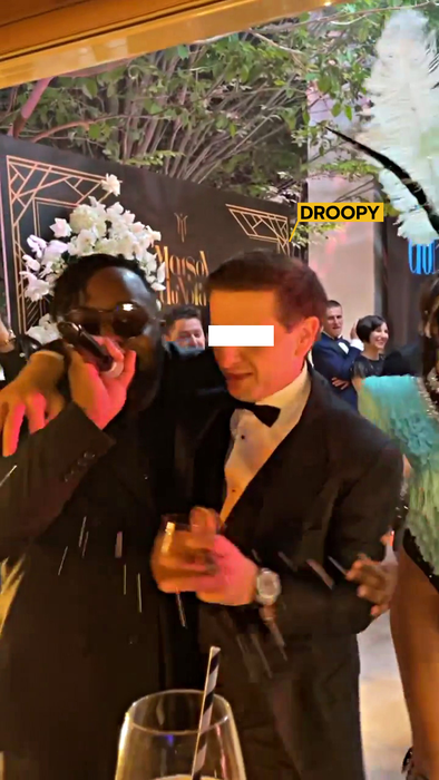 Droopy a încercat să dea un party ca în "Marele Gatsby" (Foto: Instagram)