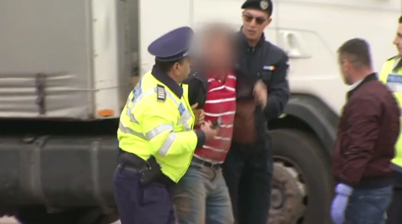 Şofer de TIR în stare de șoc, după accidentul de la Jilava. Sursa foto: observator.tv
