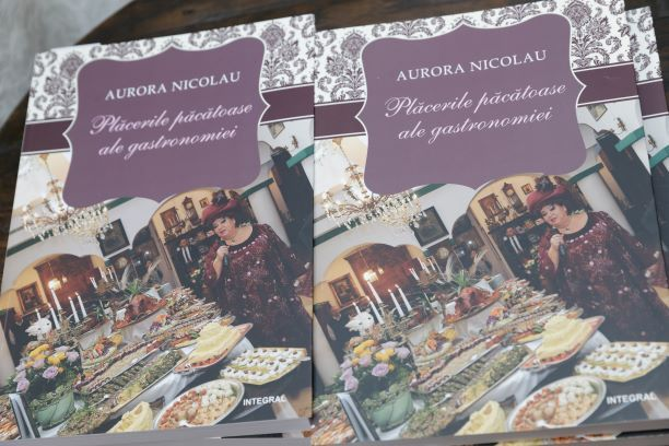 Kera Calița a lansat tomul-album „Plăcerile păcătoase ale gastronomiei”