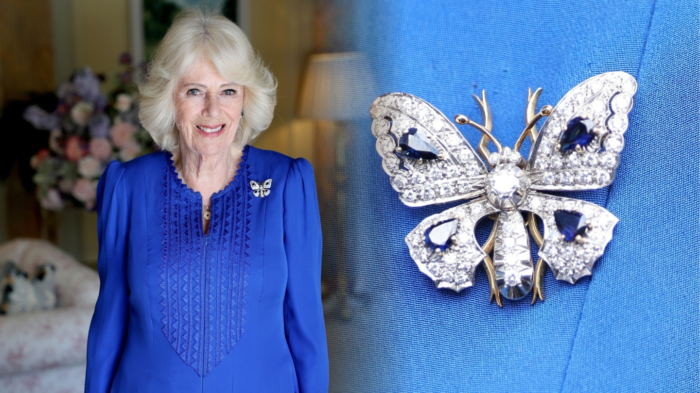 Misterul broșei purtate de regina Camilla în portretul realizat cu ocazia împlinirii a 79 de ani a fost elucidat