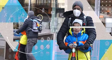 Lucian Viziru a depășit problemele medicale, iar acum umblă sprinten pe trotinetă! Așa-și protejează actorul copilul! 