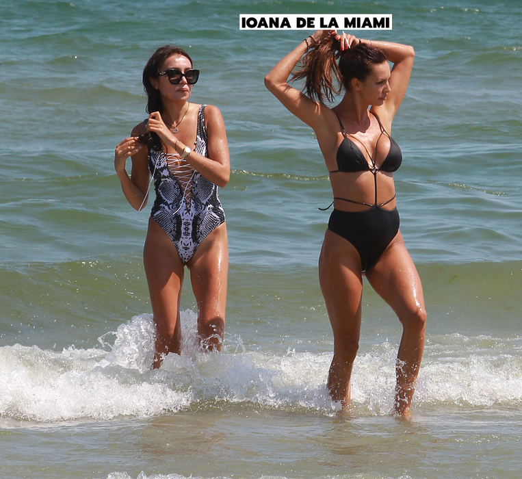 Ioana de la Miami a bulversat plaja din Mamaia cu noile silicoane mărime XL!