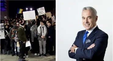 Protest în Capitală împotriva lui Călin Georgescu! „Nu poate reprezenta ceea ce am dorit noi în decembrie '89”