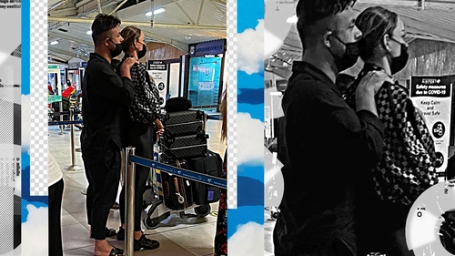 Bianca Drăgușanu și Gabi Bădălău, fotografiați îmbrățișați pe aeroportul din Male!