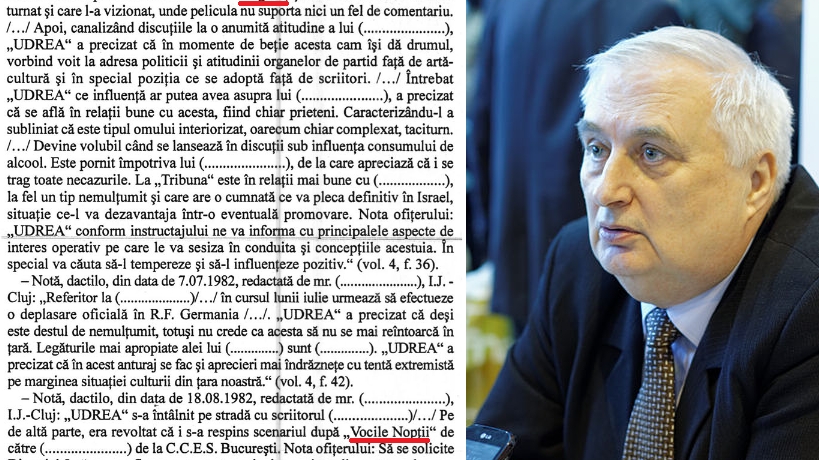 Udrea l-a turnat la Securitate pe socrul lui George Maior: la beție "cam își dă drumul"
