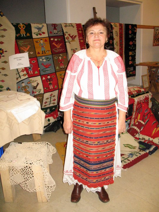 Antoaneta Nadu și covoarele sale