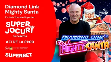 Dacă e joi, te distrezi alături de Dan Capatos care îți prezintă, ca de fiecare dată, cele mai noi sloturi de pe platforma Superbet Casino în cadrul live-showului “Superjocuri cu Capatos”.